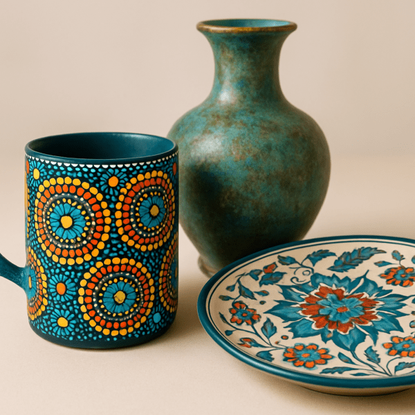 نقاشی روی سفال